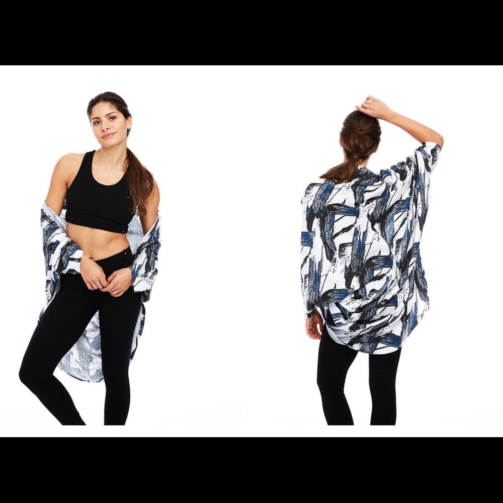 Satva Cocoon Wrap Gray One Size Organic Cotton